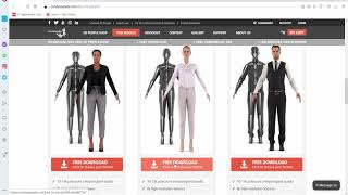 Free 3D Human Models  Free Blender Human Models  Free People Blender Models for Download [upl. by Leigh]