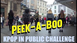 KPOP IN PUBLIC CHALLENGE BRUSSELS Red Velvet 레드벨벳 피카부 PeekABoo Dance cover by Move Nation [upl. by Luhe483]