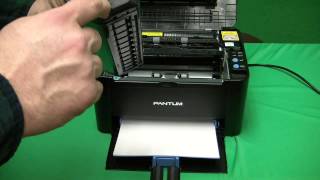 How to Change the Toner on the Pantum P2502W Printer [upl. by Liebowitz606]