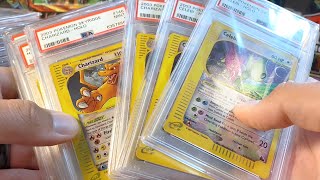 High End WOTC PSA Return Iconic Pokemon Cards Skyridge Aquapolis Gold Stars amp MORE [upl. by Nelad]