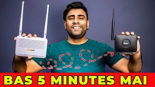 How to Extend WiFi Range With Another Router Sabse EASY and SASTA Method [upl. by Yetak]