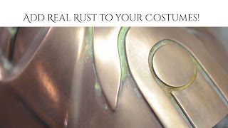 Prop Shop  Add Real Rust to Your Props and Costumes [upl. by Hnirt]