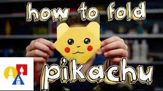 How To Fold Pikachu [upl. by Nurse]