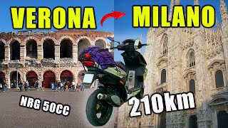 210km con un CINQUANTINO🤯 DA VERONA A MILANO CON L’NRG [upl. by Annoya]