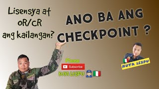 Checkpoint ng PNP  Ano ang hinahanap sa Checkpoint  dapat gawin sa Checkpoint [upl. by Bethina]