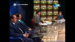 Benfica 20 Sporting  PréJogo e entrevista aos Presidentes  198889  Domingo Desportivo RTP [upl. by Ellened]