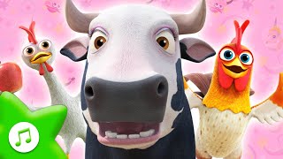 Vaca Lola CuCu Tras 🐮 ¡Las Mejores Canciones de La Vaca Lola  La Granja de Zenón [upl. by Baalbeer104]