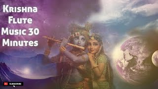 Flute Meditation  Krishna flute music  Positive Energy 30 minute Meditation [upl. by Hansel367]