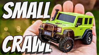 The PERFECT Palm Sized RC Rock Crawler The Mini YET Mighty LDARC X43 [upl. by Egiedan]