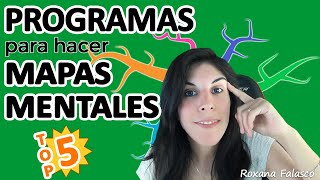 PROGRAMAS para hacer MAPAS MENTALES [upl. by Adnima504]