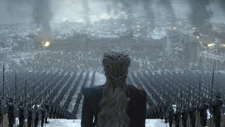 Daenerys Victory and Tyrant Speech  Game of Thrones Season 8 E6 [upl. by Sihtnyc]