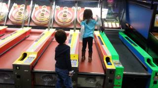 Chuck E Cheeses skee ball [upl. by Hook]