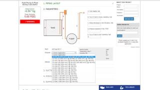 Tutorial Fuel Oil amp Pump Sizing [upl. by Busby729]