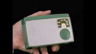 Sony TR55 first transistor radio from Japan [upl. by Stace]