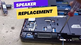 Dell latitude E5570 Speaker Replacement  dell laptop speaker replacement  sound blast sound repair [upl. by Tepper]