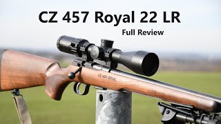 CZ 457 Royal in 22 LR Full Review and range time is the 22 LR your favourite calibre [upl. by Damian]