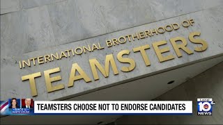 Teamsters Union refuses to endorse presidential candidate [upl. by Matthew944]