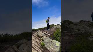 Kampung wife on top of the world mountains romsdalseggen norway bulekampungwife hiking [upl. by Thomson]