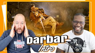 Darbar Train Fight Scene Reaction  Rajinikanth [upl. by Anaeg]