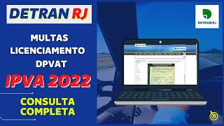 🔸 IPVA 20232024 🔸 DETRAN RJ  Multas Licenciamento Boletos e DPVAT ™ [upl. by Krenn]