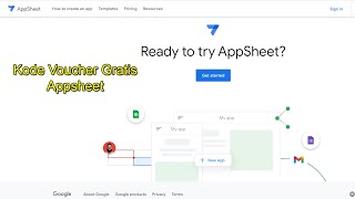 Cara Menggunakan Kode Voucher Gratis Appsheet [upl. by Theresa623]
