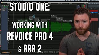 How to use Synchro Arts ReVoice Pro 4 in Studio One with ARA integration [upl. by Fineman]