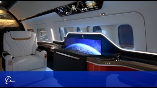 Boeing Business Jets  A peek inside the future of private jets [upl. by Accisej]