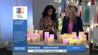 Smart Living Flameless Candles on The Shopping Channel [upl. by Eltsirhc767]