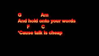 Secondhand Serenande  fall for you  Lyric amp Chord [upl. by Llennor]