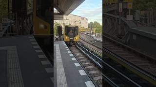 BVG Class HK train Berlin underground UBahn [upl. by Aysan]