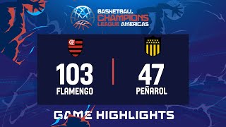 Flamengo vs Penarol  Game Highlights [upl. by Aikemot]