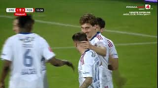 GOOOL Oțelul – FC Botoșani 10 Gaitan îl învinge pe Kukic cu o lovitură de cap [upl. by Aerised]