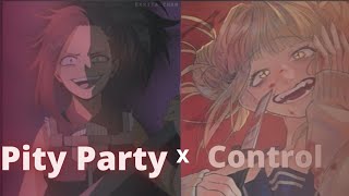 Nightcore Switching vocals  Pity Party x Control [upl. by Atiz]