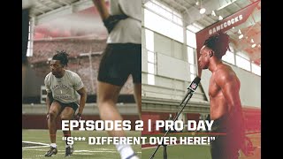 Jaycee Horn  Episode 2  Pro Day  Tells NFL Teams quotS DIFFERENT OVER HEREquot [upl. by Nahshunn]