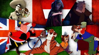 Disney Villains singing in their Native Languages [upl. by Ahsinrev227]