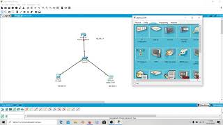 1 Cisco Packet Tracer tworzenie podstawowej sieci komputerowej [upl. by Enilehcim]