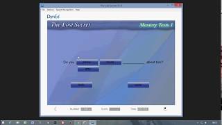 Mastery Test Lost Secret Dyned [upl. by Ysnap]