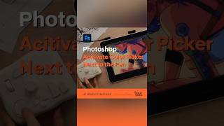 💡Acitivate Color Picker Next to the Pen for Photoshop tourbox workflow illustration digitalart [upl. by Avivah]