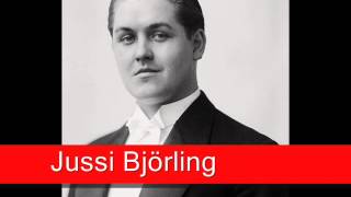 Jussi Björling Gounod  Faust Salut Demeure chaste [upl. by Alyak]