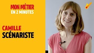 Scénariste  Mon métier en 2 minutes [upl. by Hardner]