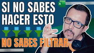 Todas las formas que existen de FILTRAR DATOS EN EXCEL ¿Con cuál te quedas [upl. by Huskey455]