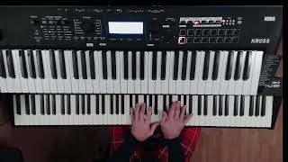 Keyboard over New Kid in Town by The Eagles [upl. by Poyssick288]