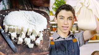 How To Make Indian Paneer Cheese At Home  Eitan Bernath [upl. by Cleavland]