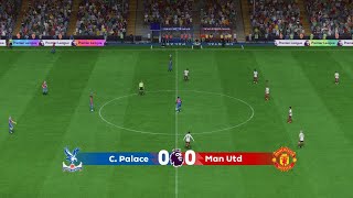 Crystal Palace vs Manchester United 21092024 Premier League EA FC 24 [upl. by Burta896]