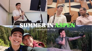 Living in Aspen  audition prep hiking at 10k feet orchestra rehearsal reed asmr [upl. by Christensen]