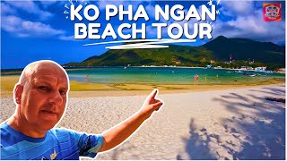 Exploring Paradise Ko Pha Ngan Beach Tour [upl. by Hanikas]