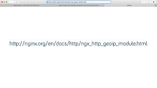 Setup GeoIP in nginx [upl. by Divadnhoj422]