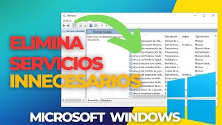 Como eliminar por completo servicios innecesarios en Windows [upl. by Ezirtaeb]