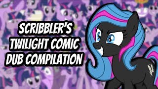 Scribblers Twilight Sparkle Comic Dub Compilation MLP Comic Dubs [upl. by Haggi]