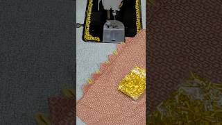 Sewing TipsampTricks🧵 Using FabricTriangles for unique Sleeve Design😍fashionyoutubeshortsshorts [upl. by Hofstetter]